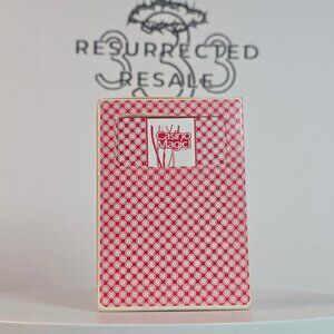 Authentic Gemaco Casino Floor Used Deck - Clown Jokers, Red Back, Casino Box Mar